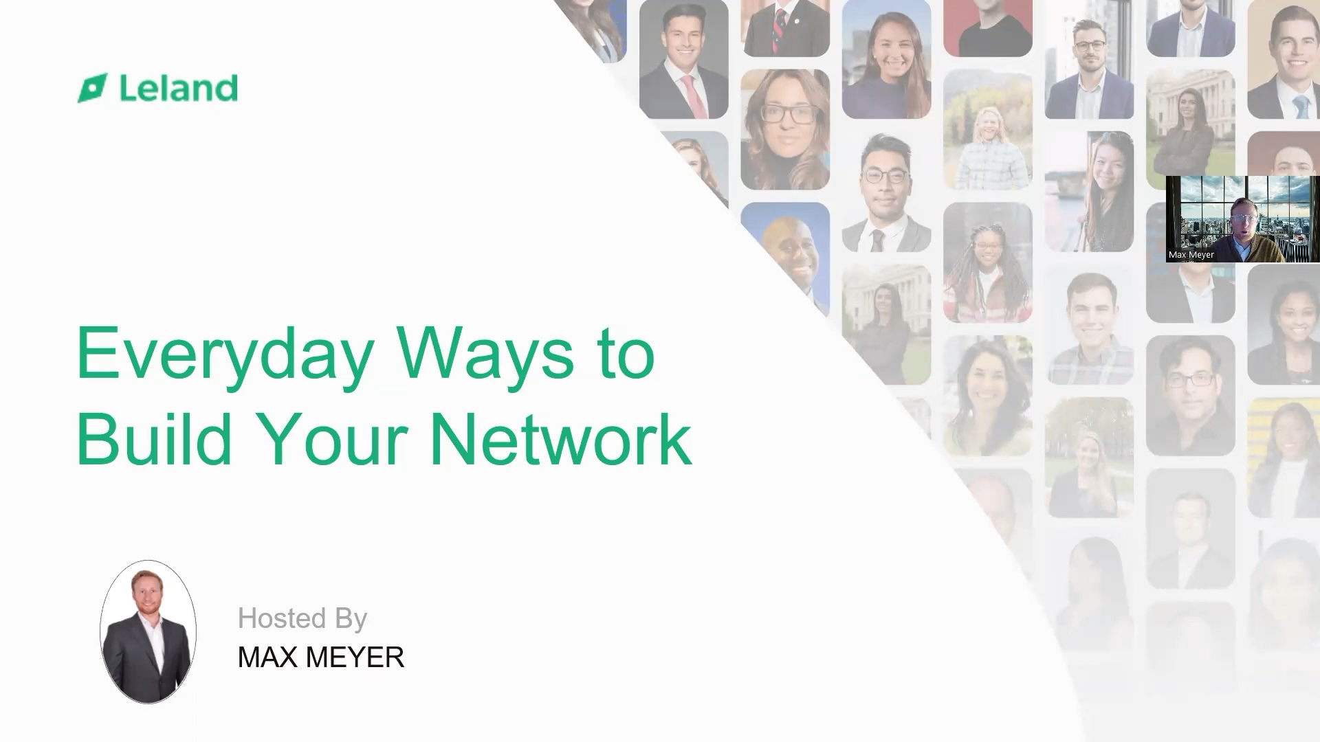 Everyday Ways to Build Your Network