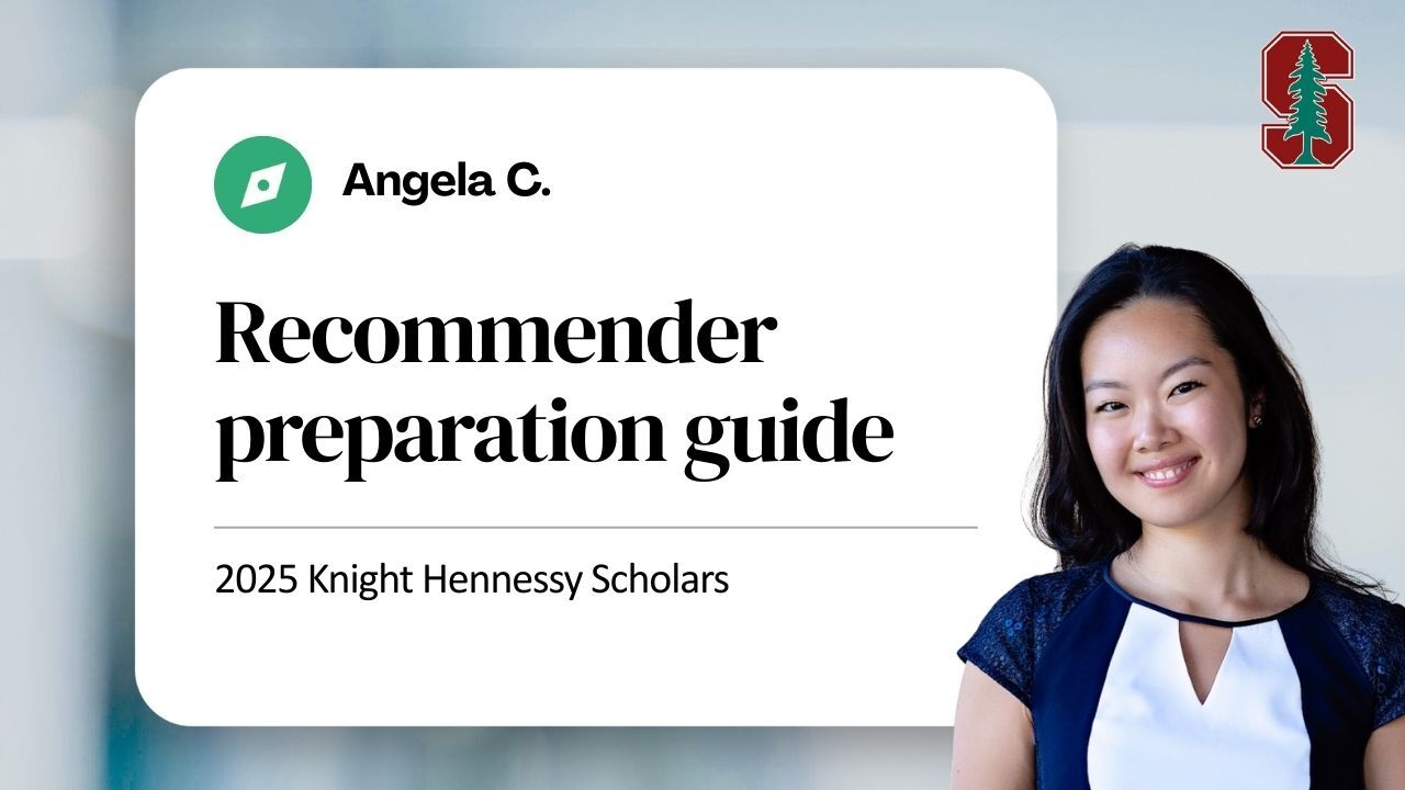 2025 Knight-Hennessy Scholars - Rec Template