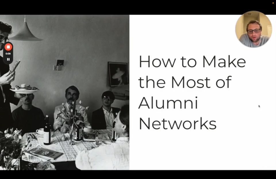 Making the Most of Alumni Networks