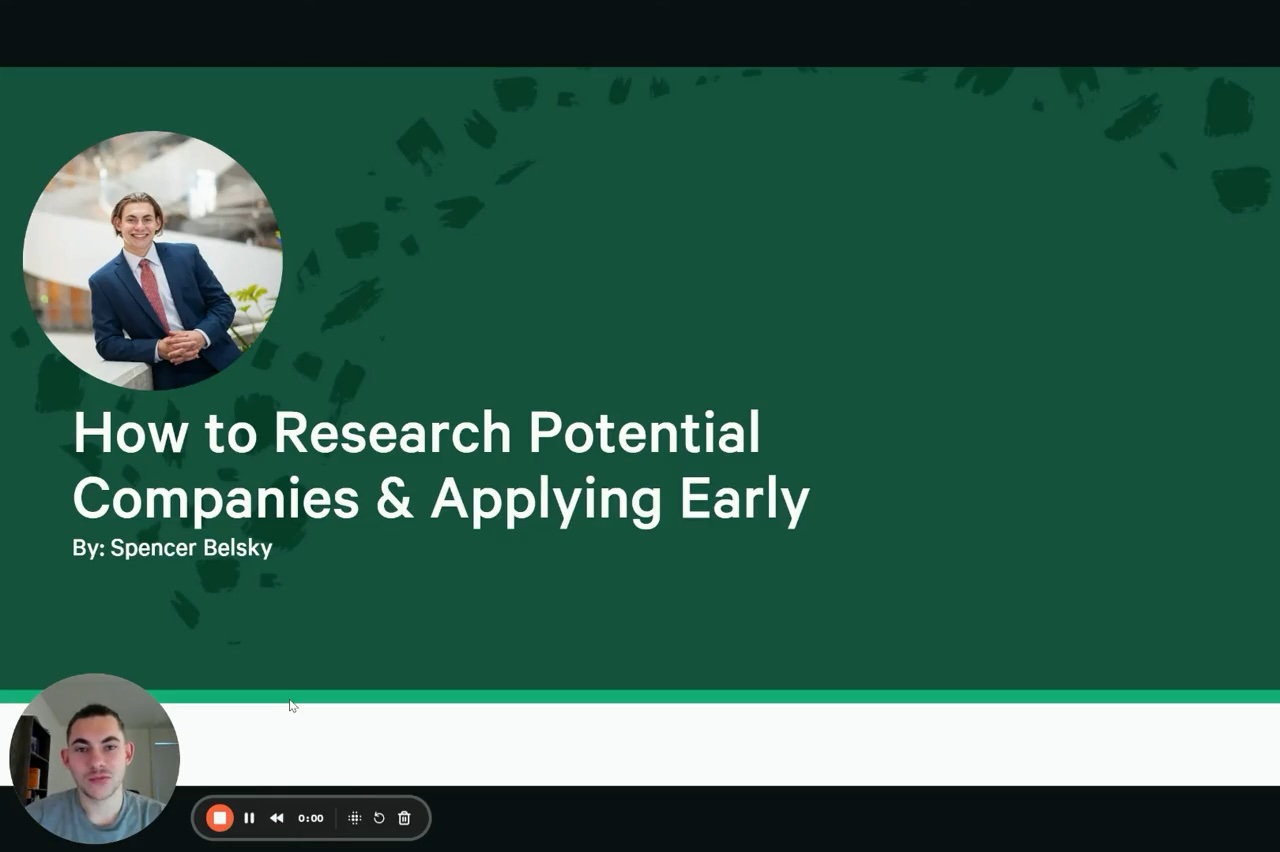 How to Research Potential Companies