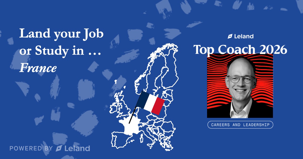 Land Your Job or Study in ... France