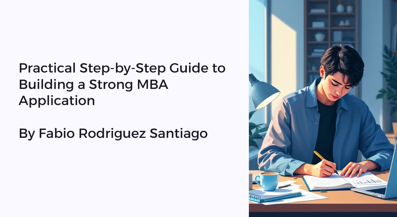 Practical Step-by-Step Guide to Building a Strong MBA Application