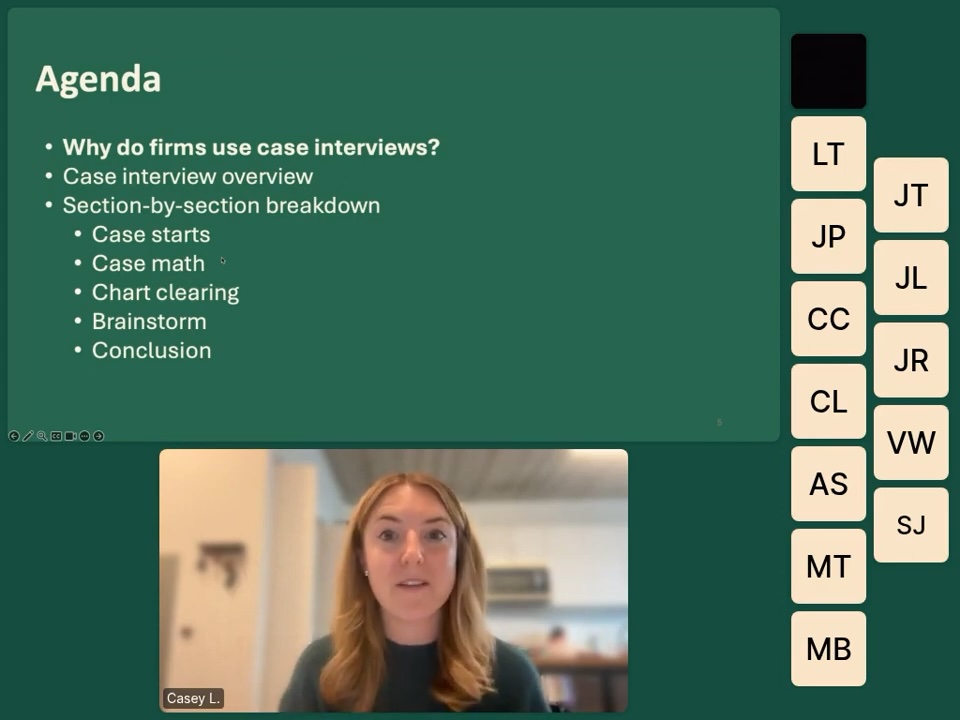 Every Section of a Case Interview Explained