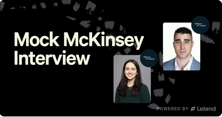 Mock McKinsey Interview - March 2026