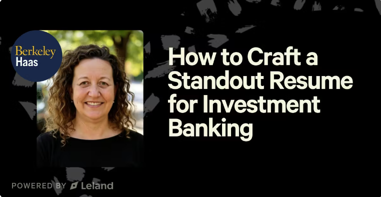 How to Craft a Standout Resume for Investment Banking