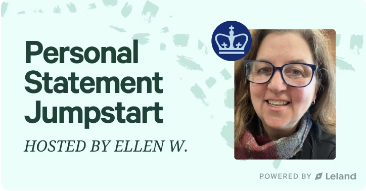 Personal Statement Jumpstart
