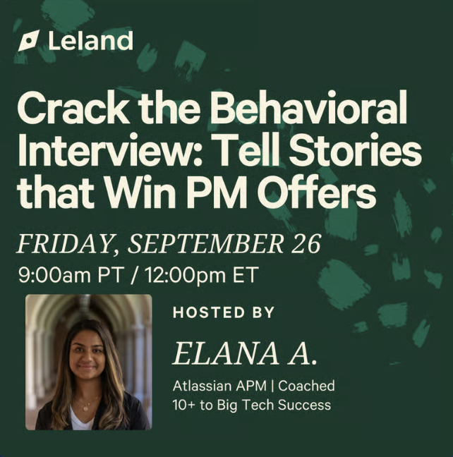 Crack the Behavioral Interview: Tell Stories that Win PM Offers
