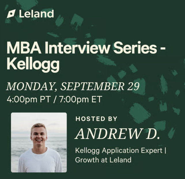 MBA Interview Series: Kellogg