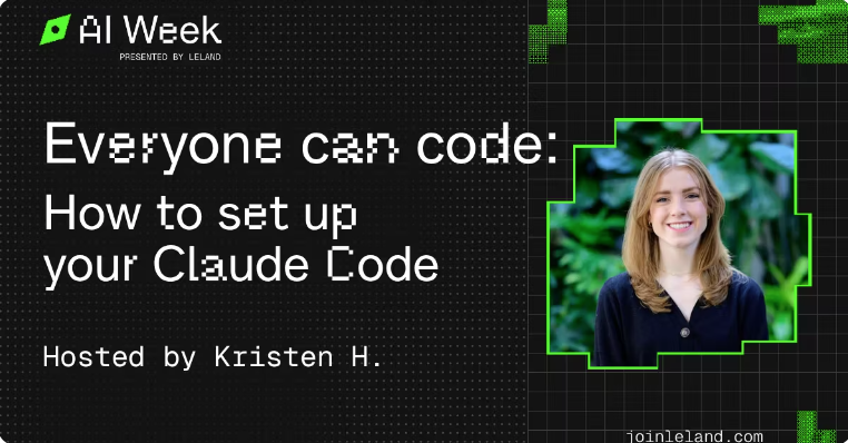 Everyone can code: How to set up your Claude Code
