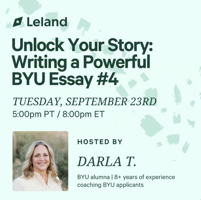 Unlock Your Story: Writing a Powerful BYU Essay #4