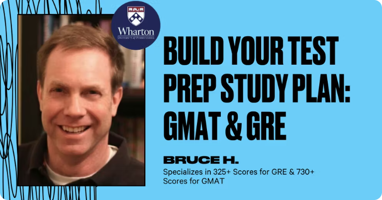 Build Your Test Prep Study Plan: GMAT & GRE