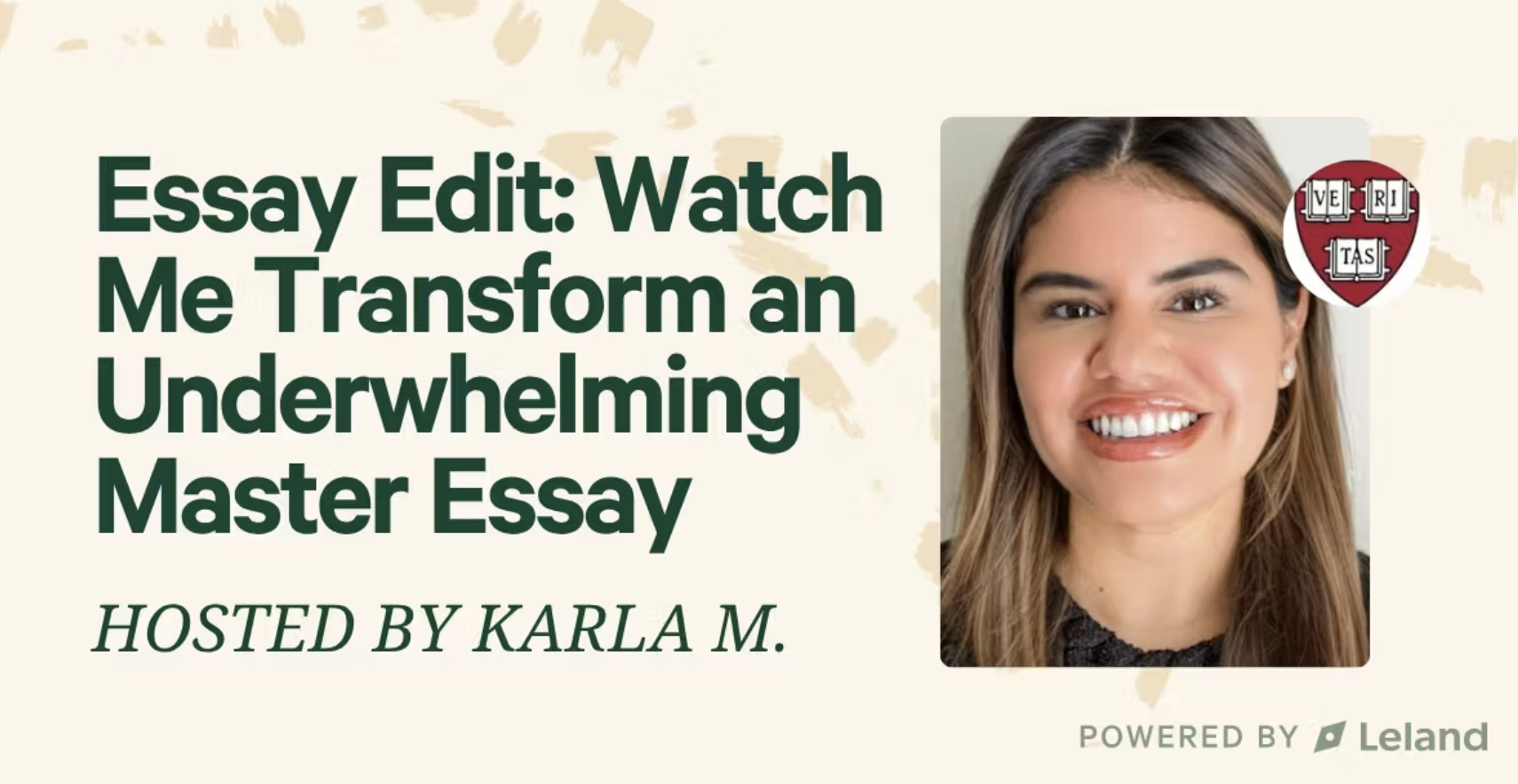 Essay Edit: Watch Me Transform an Underwhelming Master Essay Draft