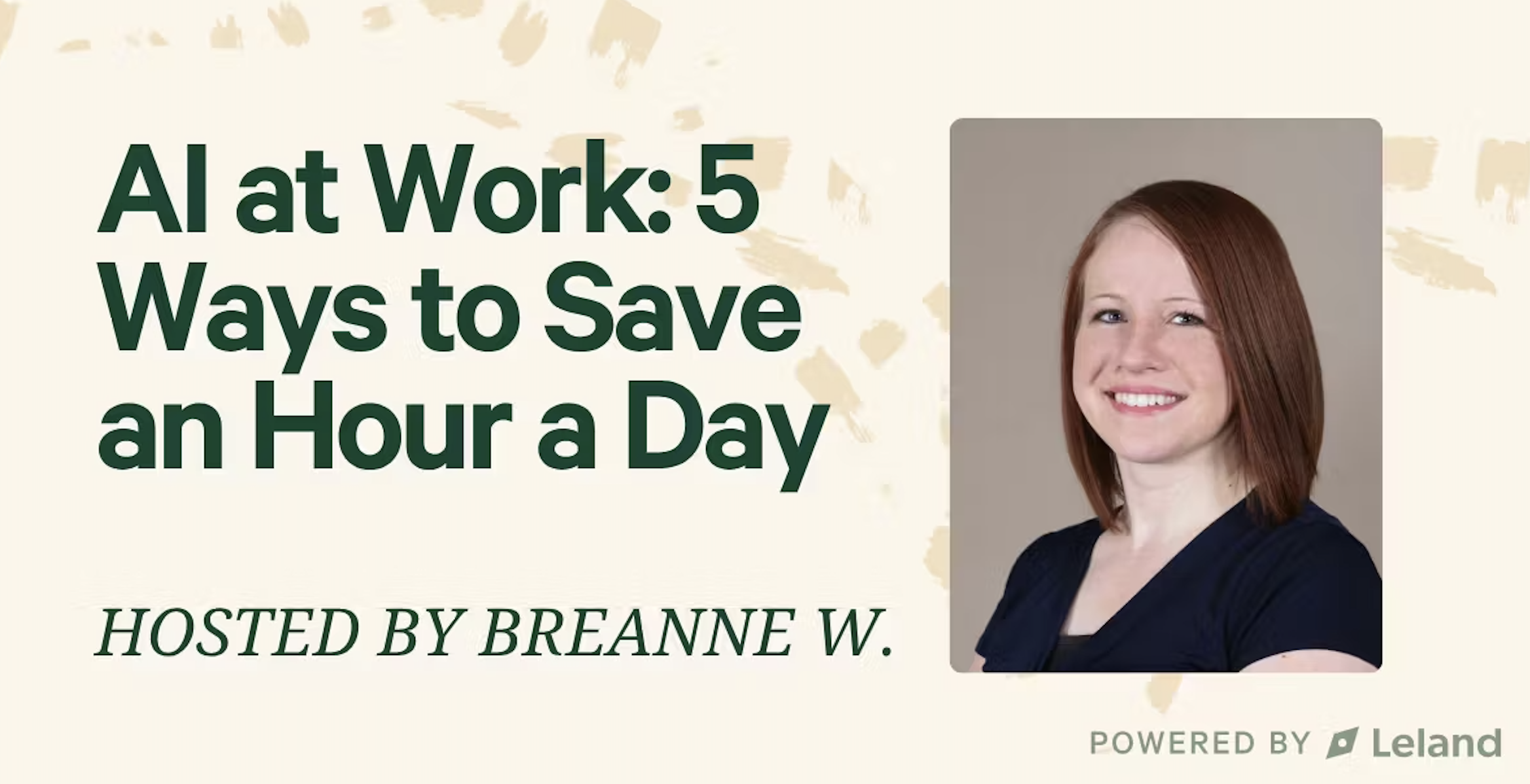 AI at Work: 5 Ways to Save an Hour a Day