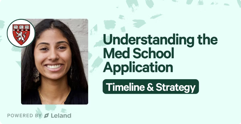 Understanding the Med School Application Timeline and Strategy