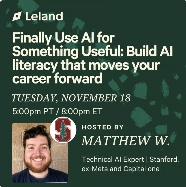 Finally Use AI for Something Useful: Build AI Literacy That Moves Your Career Forward