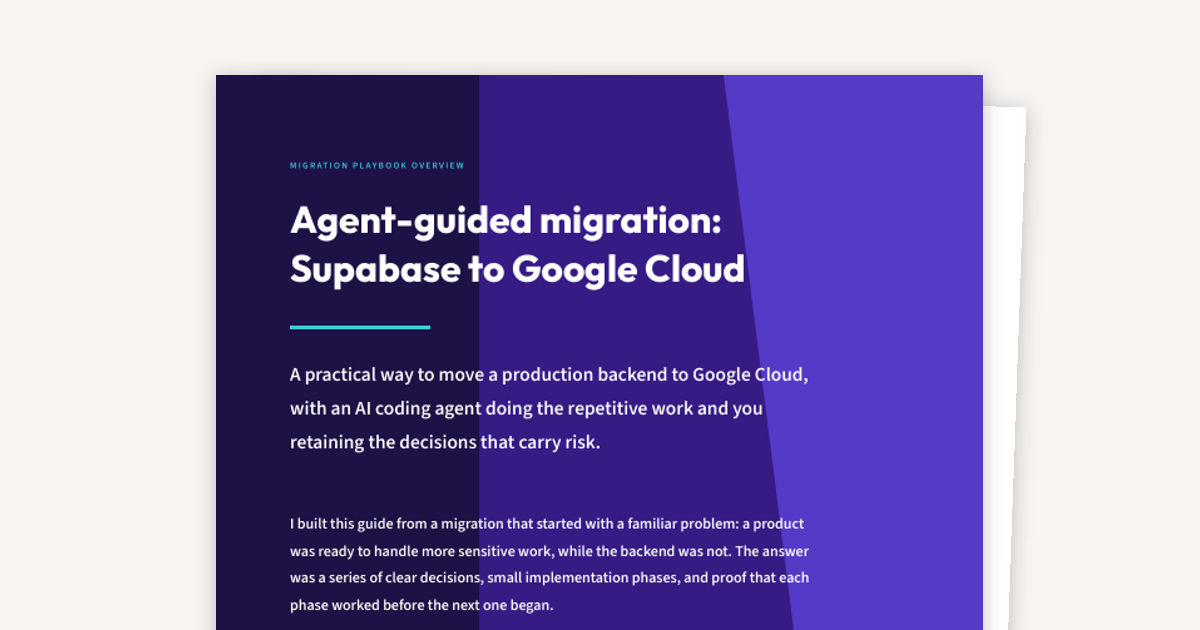 Migration Playbook: Move Your Supabase Backend with an AI Coding Agent