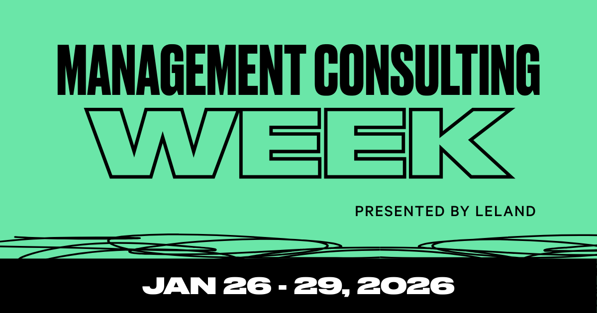 Management Consulting Week 2026