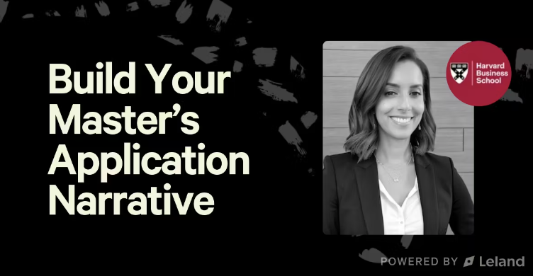 Build Your Master’s Application Narrative