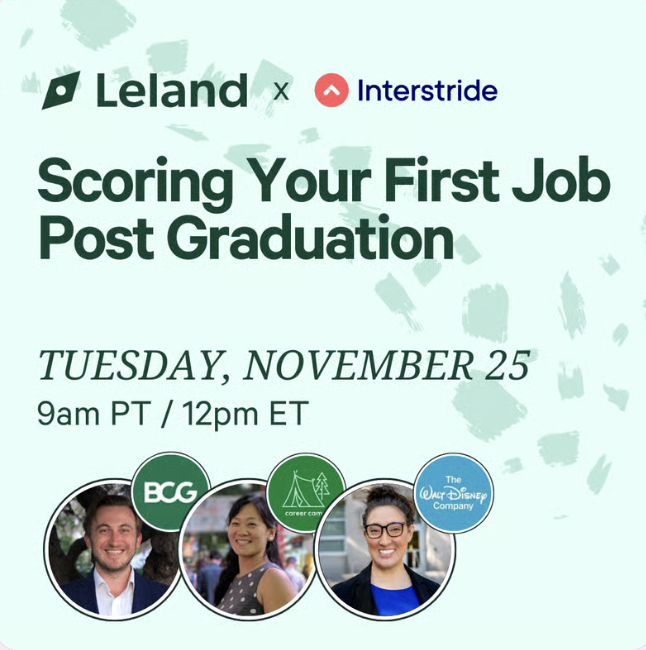 Scoring Your First Job Post Graduation