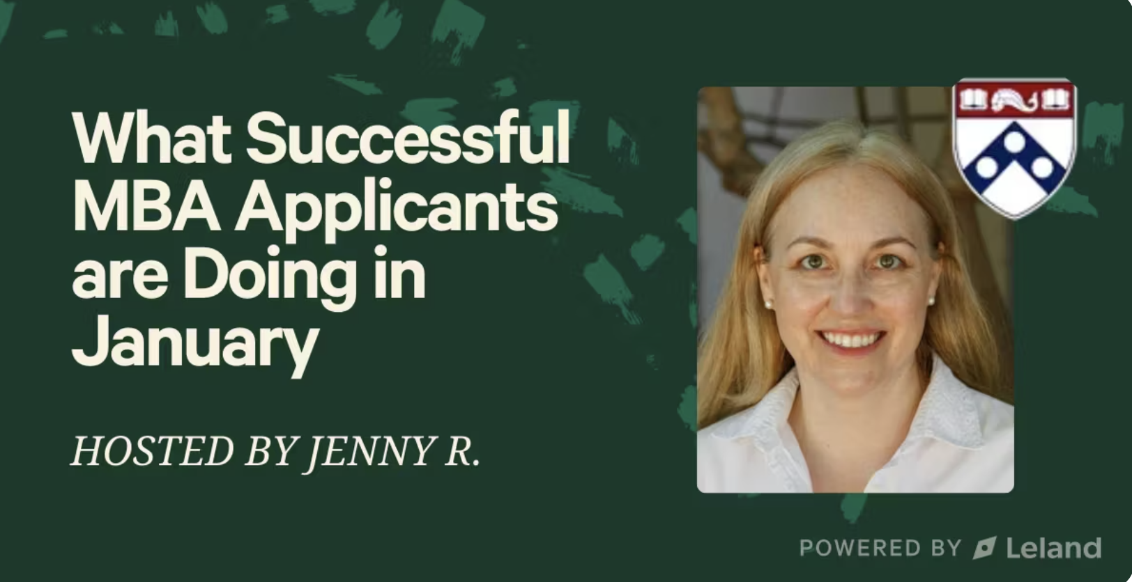 What Successful MBA Applicants are Doing in January