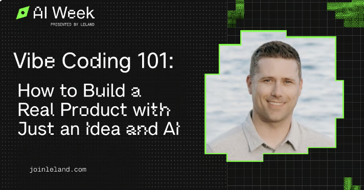 Vibe Coding 101: Build a Real Product with Just an Idea and AI