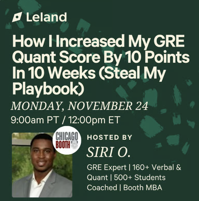How I Increased My GRE Quant Score By 10 Points In 10 Weeks (Steal My Playbook)