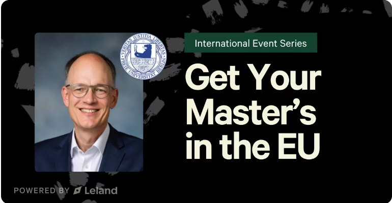 Get Your Master’s in the EU