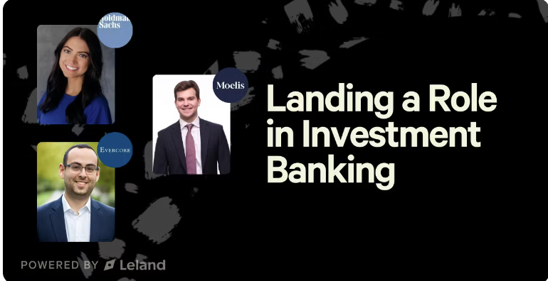 Landing an Investment Banking Role