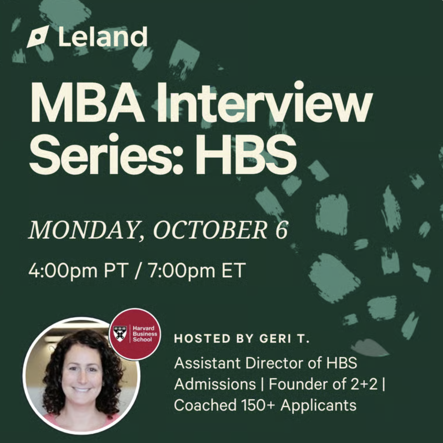 MBA Interview Series: HBS