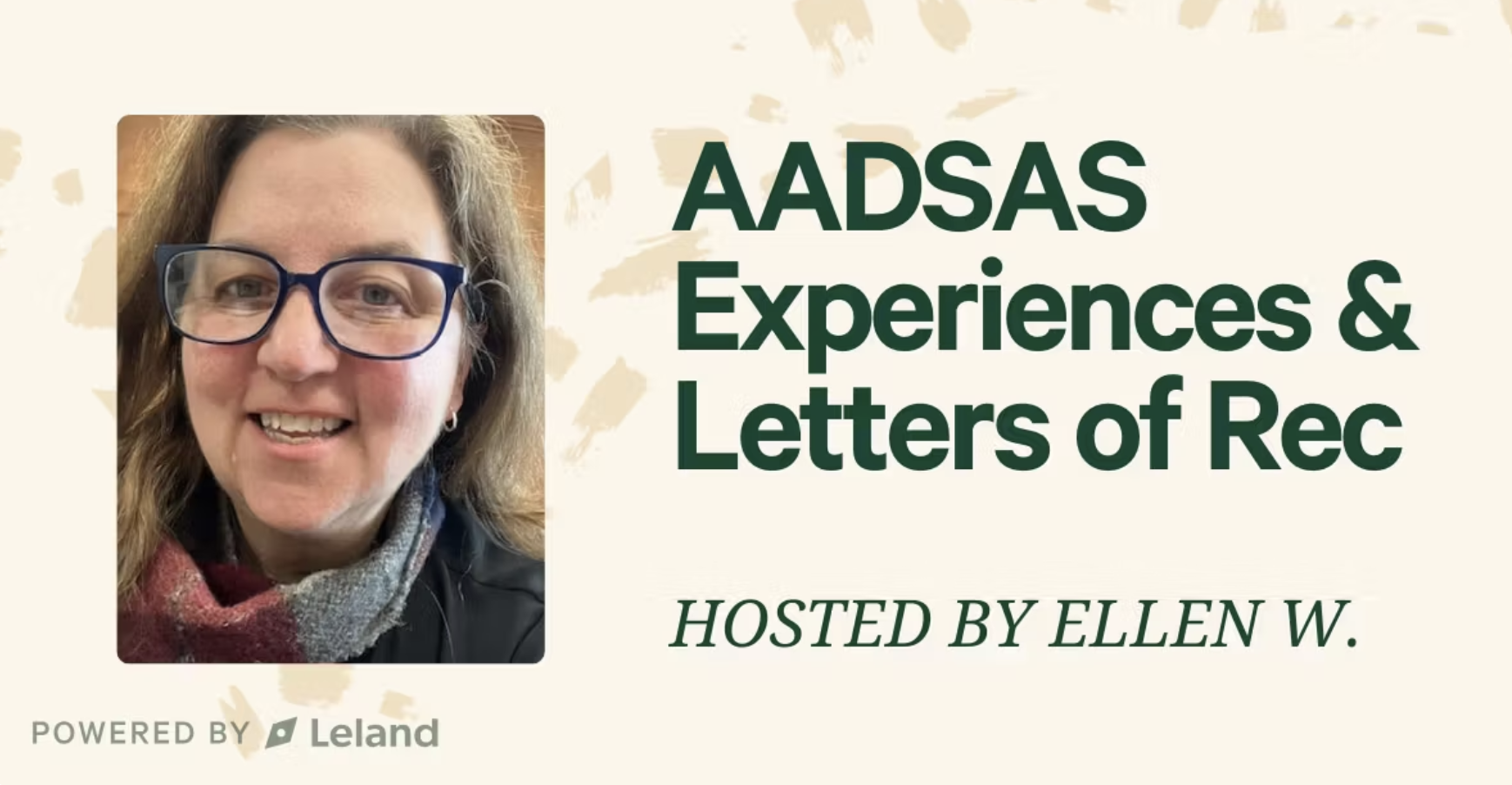 AADSAS Experiences & Letters of Rec