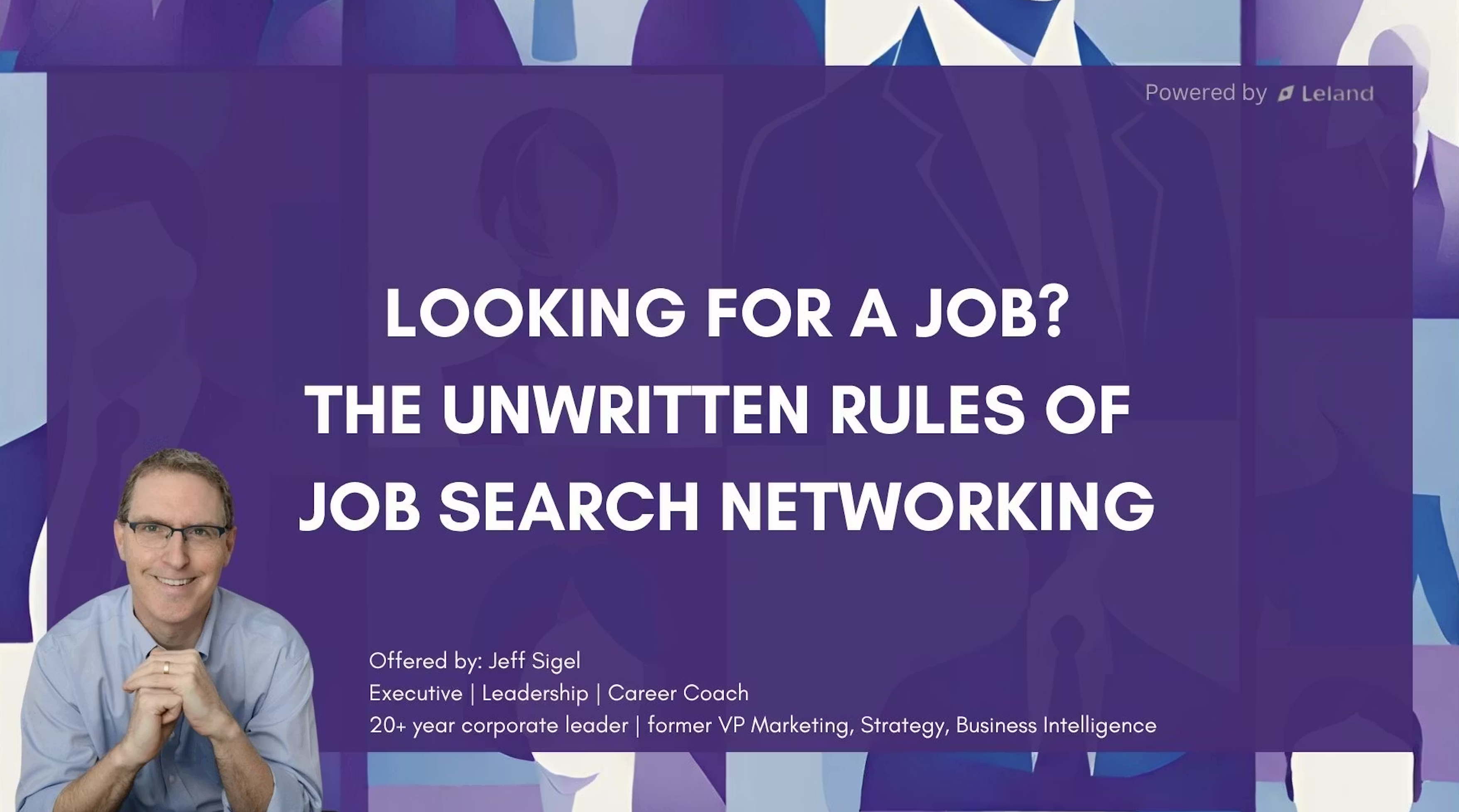 Looking for a job? The Unwritten Rules of Job Search Networking
