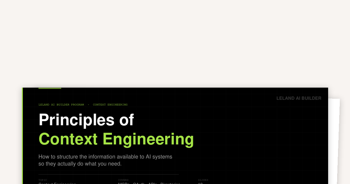 Principles of Good Context Engineering