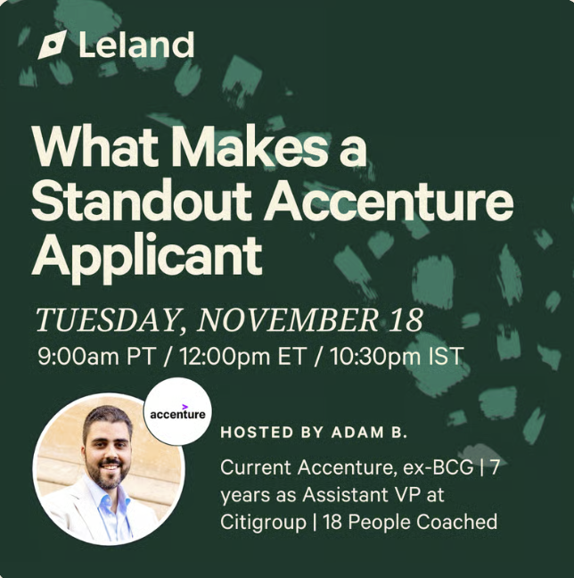 What Makes a Standout Accenture Applicant