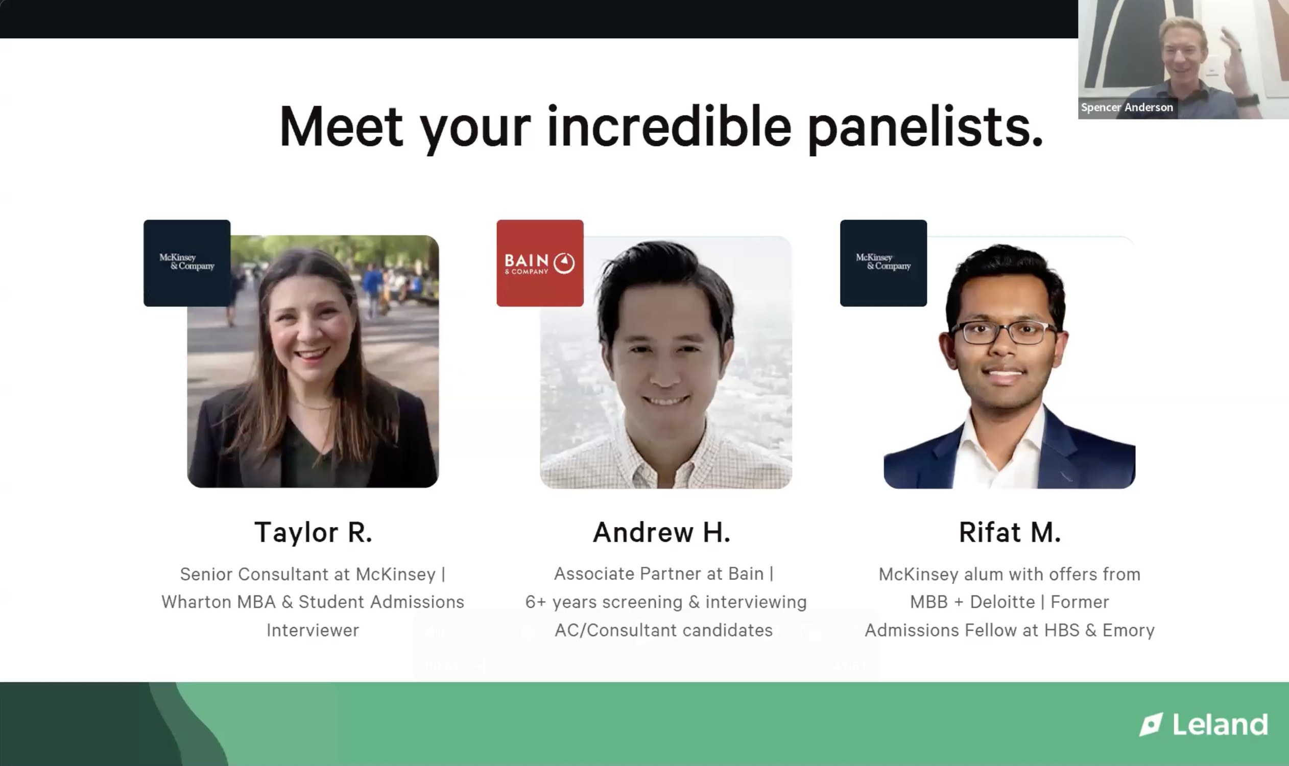 MBA to Consulting Panel