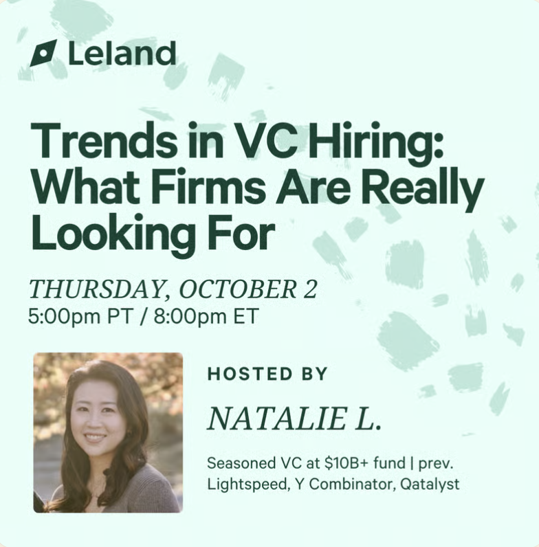 Trends in VC Hiring: What Firms are Looking For