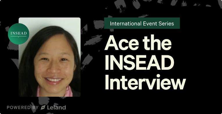 Ace the INSEAD Interview