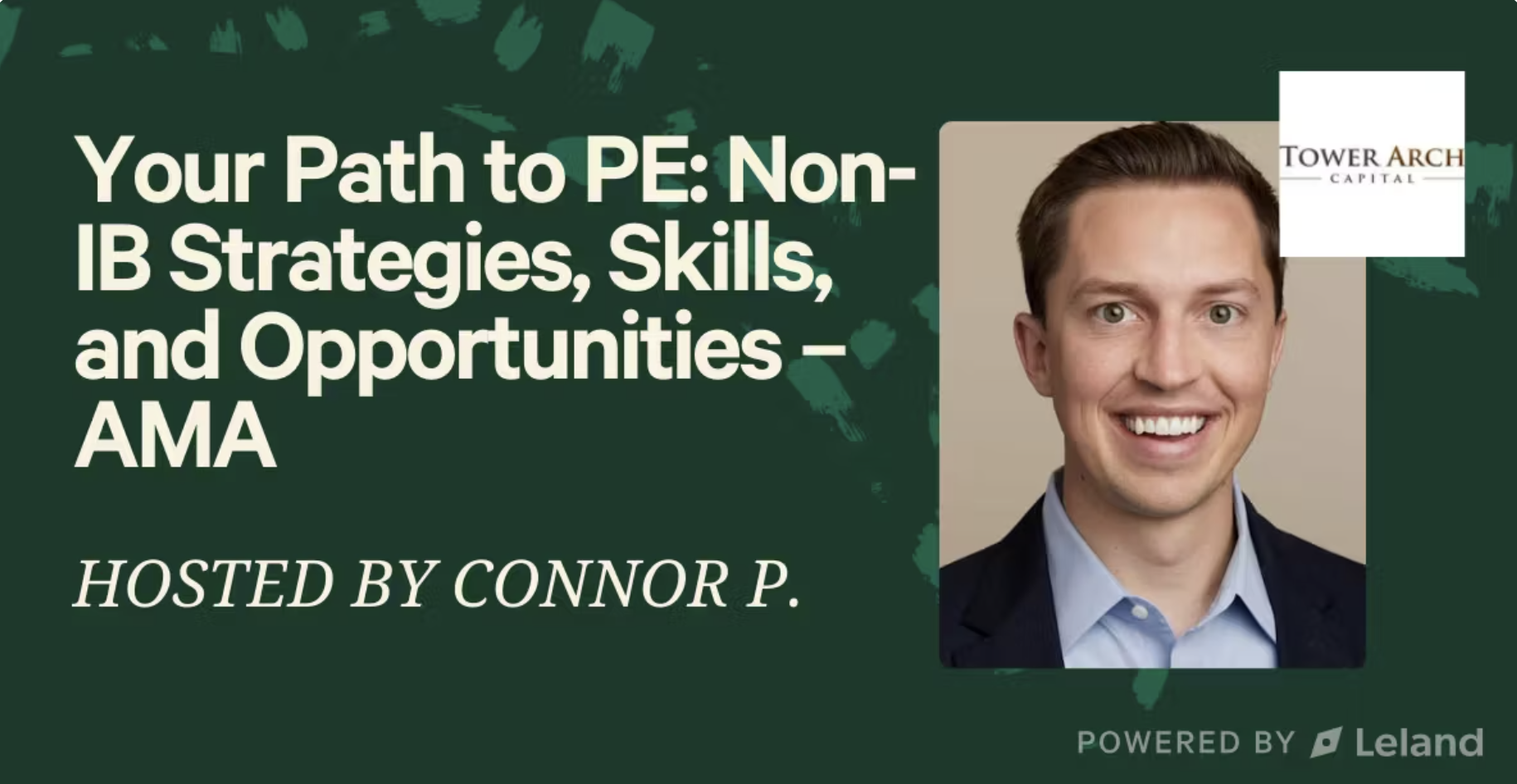 Your Path to PE: Non-IB Strategies, Skills, and Opportunities – AMA
