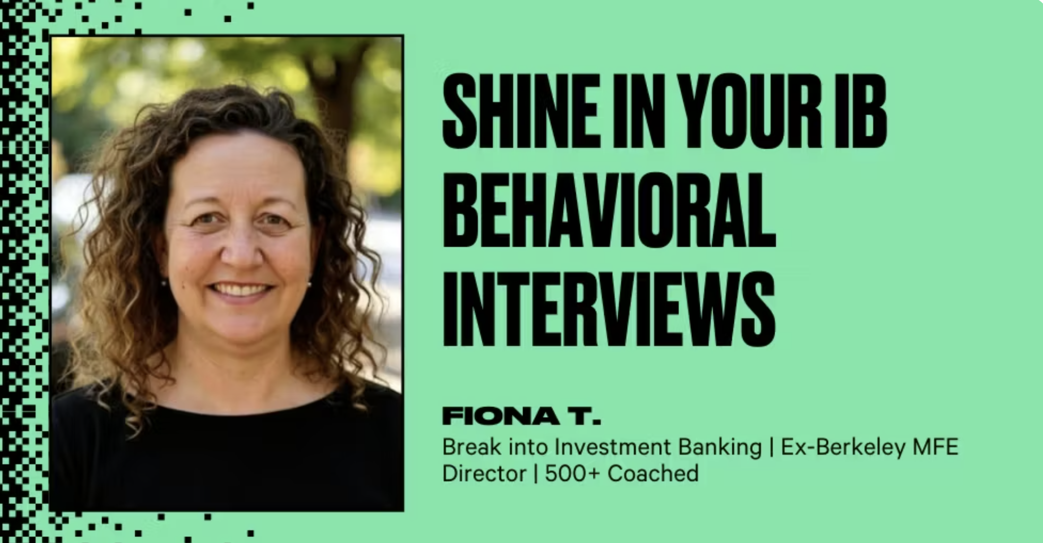 Shine in Your IB Behavioral Interviews