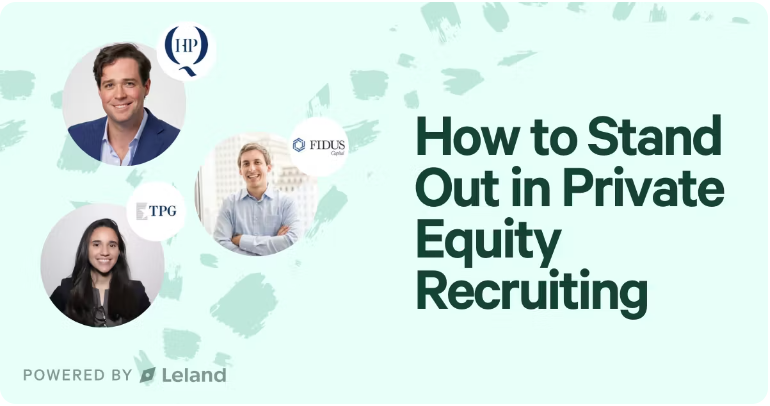 How to Stand Out in Private Equity Recruiting - March 2026