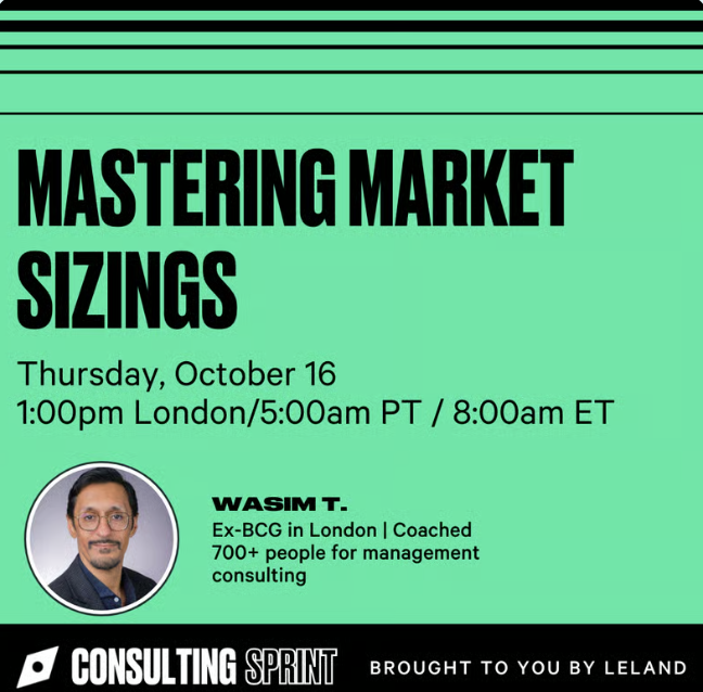 Mastering Market Sizings