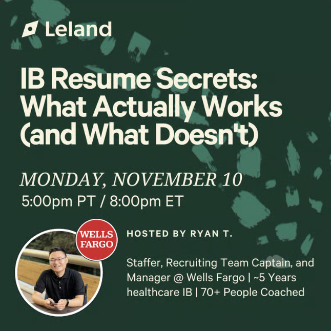 IB Resume Secrets: What Actually Works (and What Doesn't)