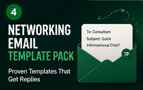 Networking Messages That Get Replies from Consultants