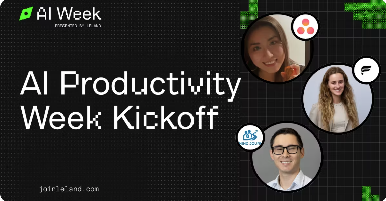 AI Productivity Week Kickoff 2026