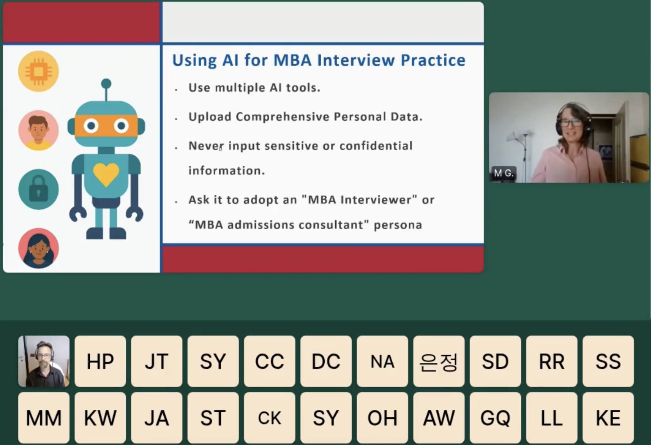 AI and Your MBA Application Do's and Don'ts for Interview Practice