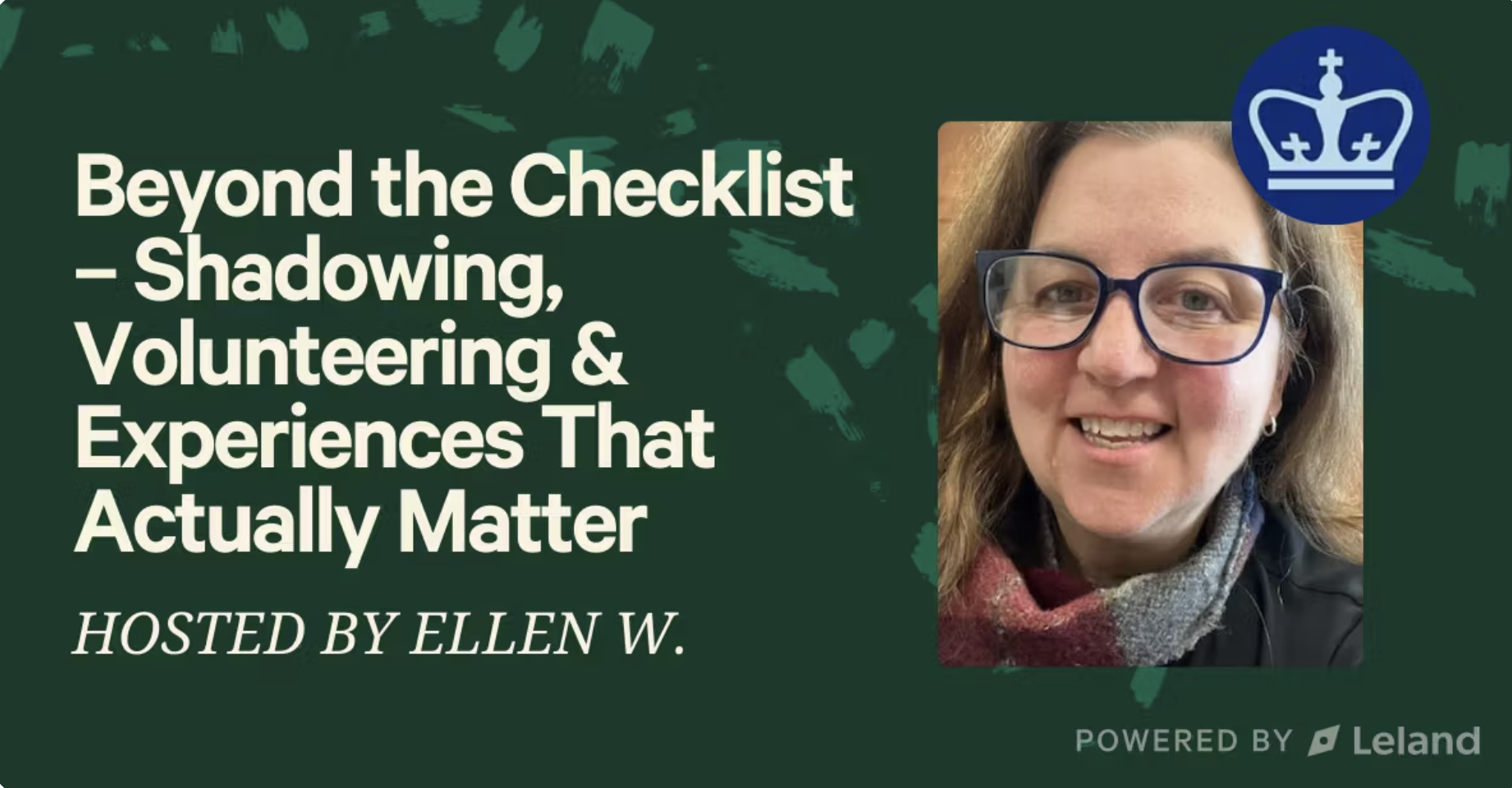 Beyond the Checklist – Shadowing, Volunteering & Experiences That Actually Matter