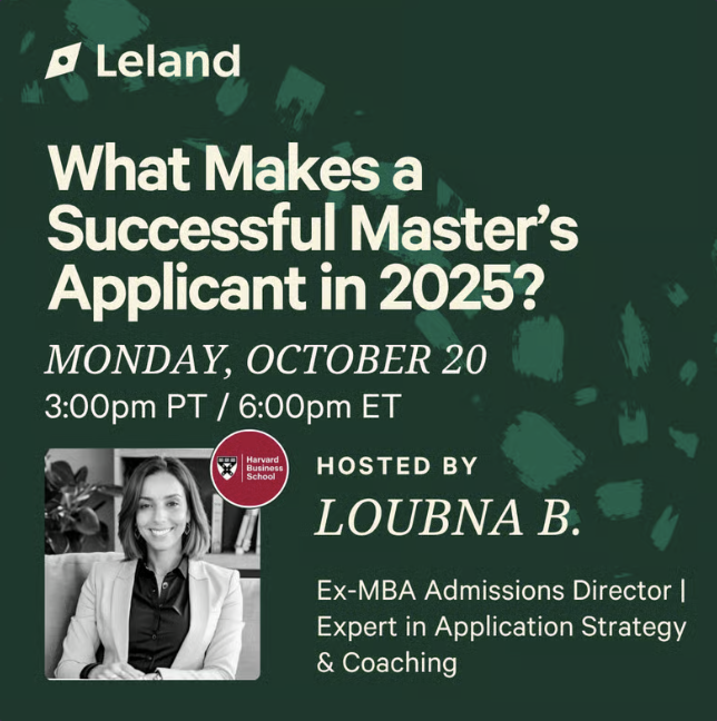 What Makes a Successful Master’s Applicant in 2025?