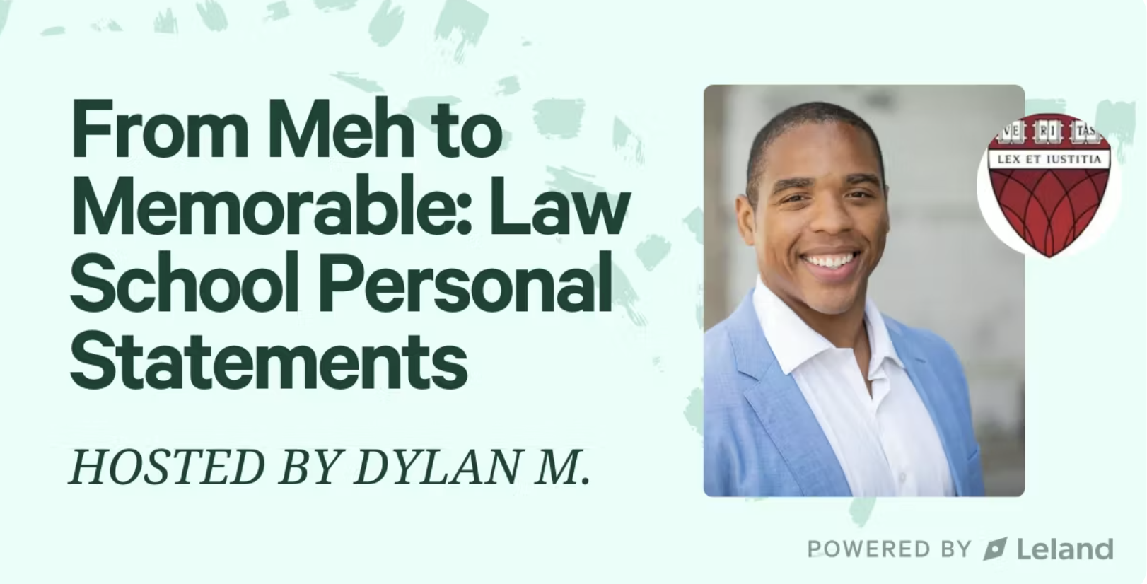 From Meh to Memorable: Law School Personal Statements