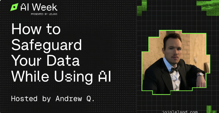 How to Safeguard Your Data While Using AI