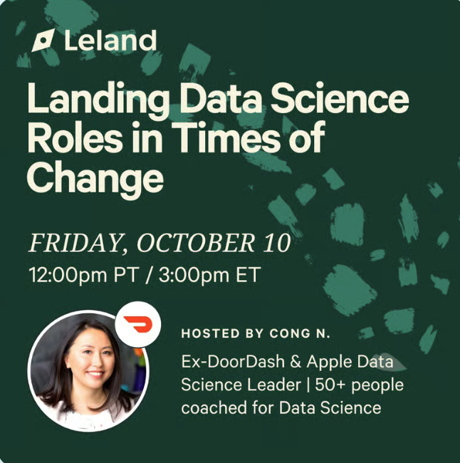 Landing Data Science Roles in Times of Change