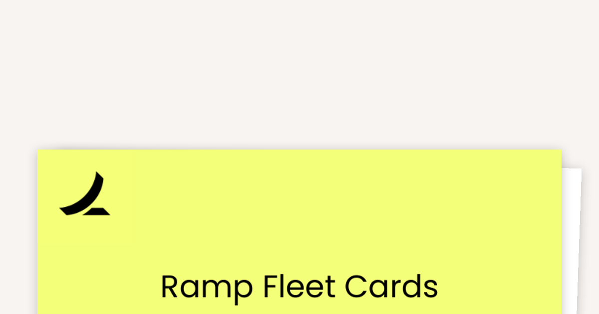 Ramp Take-Home: A PM's Response Deck